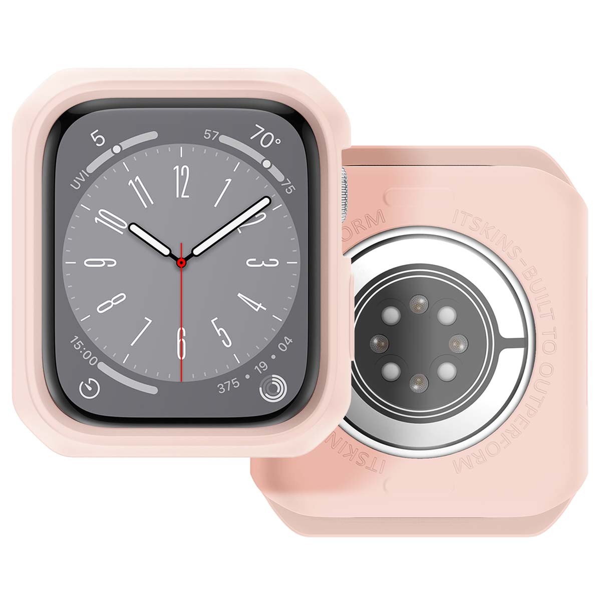 Boîtier antichoc Itskins pour montre 7/8/9 rose ultra-résistant