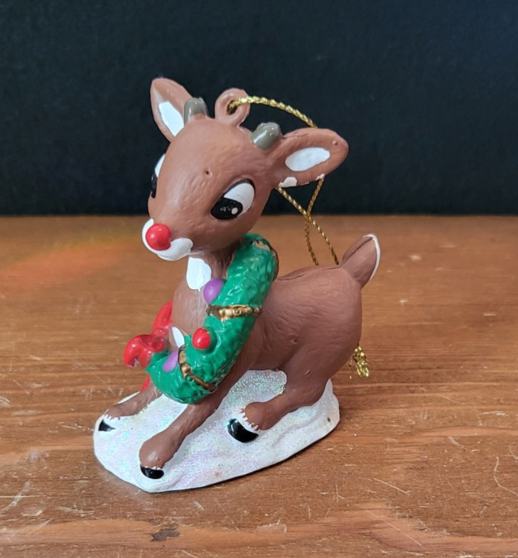 Rudolph Ornament from Rudolph Animated Picture Classic