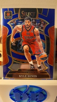 2025-26 Panini Select Euroleague Basketball Kyle Hines Concourse Blue