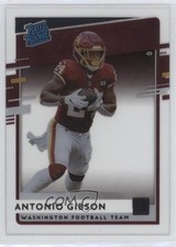 2020 Panini Chronicles Clearly Donruss Rated Rookie Antonio Gibson #RR-AG 0y8x