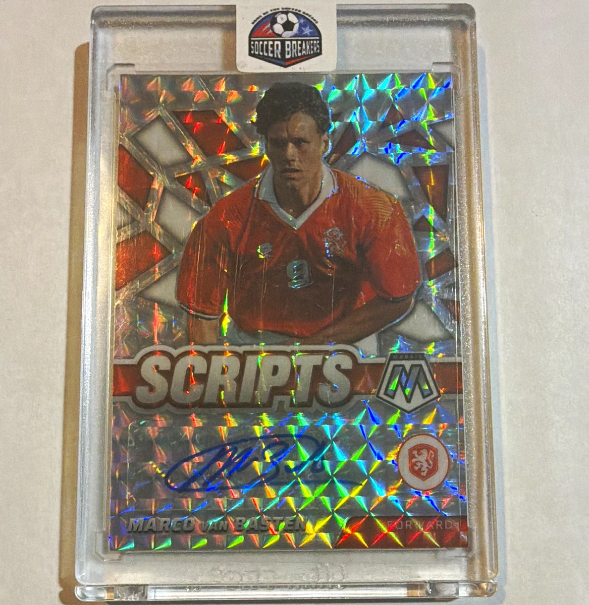 Marco van Basten Soccer Autographed Sports Trading Cards