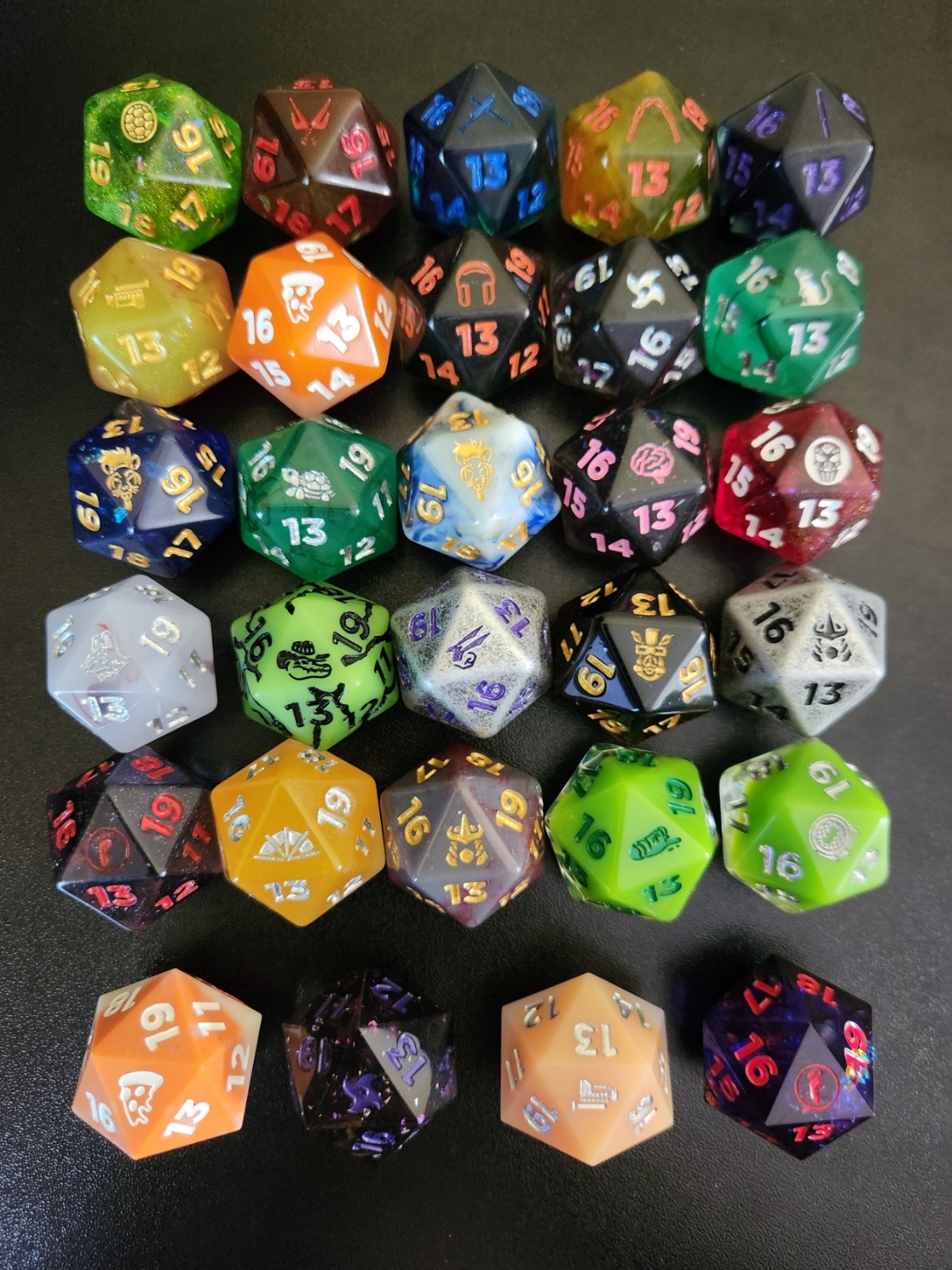 Ninja Turtles Treasure Pack D20 Spindown Life Counters - TMNT MTG *You Choose*