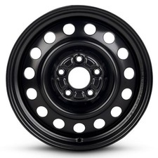 One 17 Inch Black Steel Wheel Rim For Plymouth 5x114.3 Nvfa Genuine 5lug