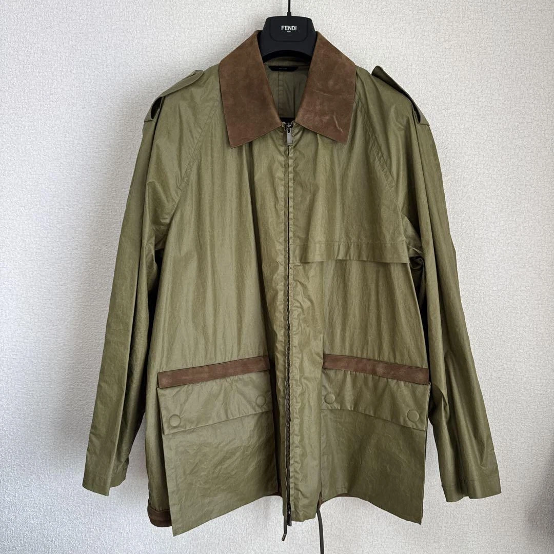 Giacca Fendi cappotto primaverile blusa militare