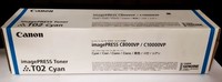 Original Canon T02 Toner Cyan FüR Ipr C8000VP C10000VP 8530B001AA OVP A
