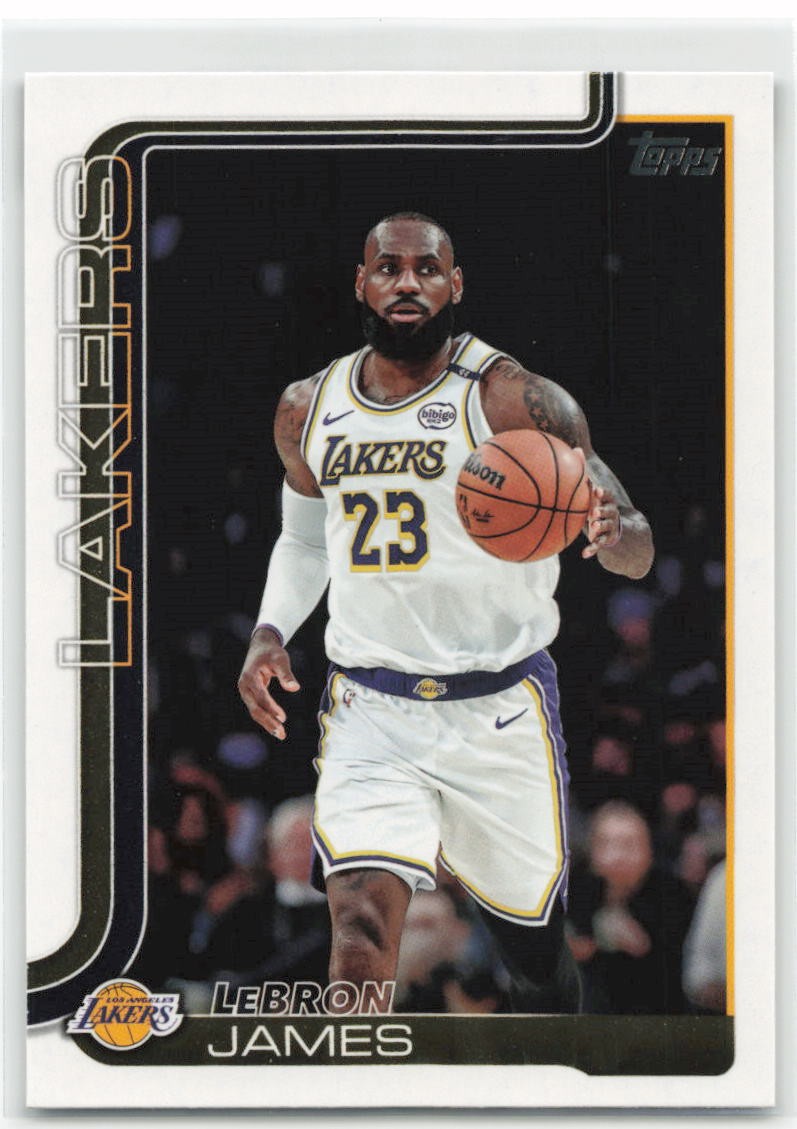 2025-26 Topps Flagship LeBron James #150 Lakers | eBay