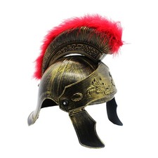 Roman Helmet with Plume Greek Corinthian Helmet