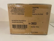 MEDEGEN EMESIS BAG 3933 BLUE WHITE RING 1000CC BOX OF 100