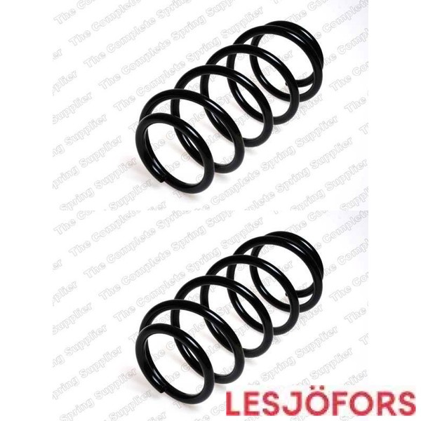 2X Fahrwerksfeder LesjÖFors 4063446 2 Federn Satz Federnsatz FüR Opel-image