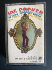 Joe Cocker Mad Dogs  Englishmen Cassette 1970 A M Records Live Album