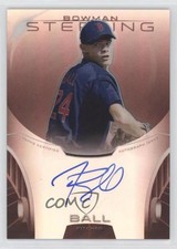 2013 Bowman Sterling Prospect Ruby Refractor 53/99 Trey Ball #BSAP-TB Auto m4h