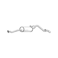 BOSAL Heckschalldämpfer für VW Taro Toyota Hilux V Pick-up 174305B161 174305B240