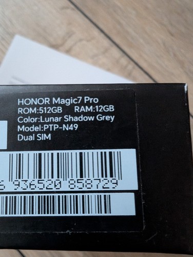 Honor Magic 7 Pro in ovp. Grey. Neu. Beleg Von Media Markt. - Bild 3 von 4
