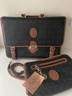 Juego de bolsos de carpetas y jarras vintage hechos en Italia Filanti