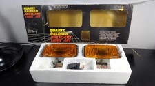 Magnum Quartz Halogen Amber Auxiliary Light Set Fog Lamps Square Never Mounted