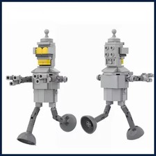 Classic Cartoon Movie MOC Core Character Robots Bendered Model Action Figure