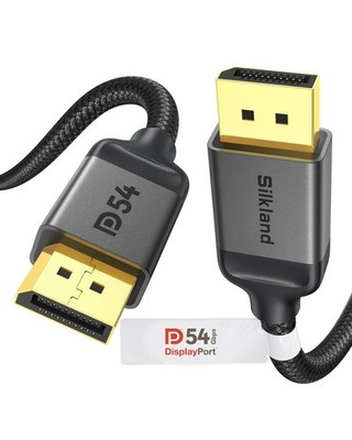 54Gbps DisplayPort Cable 2.1 [VESA Certified], DP 2.1 Cable [16K@30Hz, 8K@120...