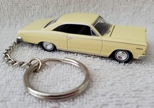Keychain 1966 Mercury Comet Caliente Jamaican Yellow 66 Rare Key Chain Keychain 1966 Mercury Comet Caliente Jamaican Yellow 66 Rare Key Chain