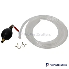 2m Siphon Pump Gas Transfer Siphone Gasoline Hose Oil Water Fuel Transfer