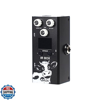 EROK Speaker Cabinet Simulator Pedal with IR Loader, 9-Band EQ an