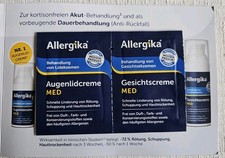 ALLERGIKA Gesichtscreme MED/Augenlidcreme MED...
