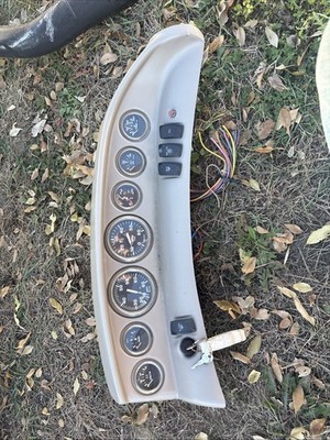 2003 Larson 180 SEI Complete Instrument Panel, Gauges, Read Description