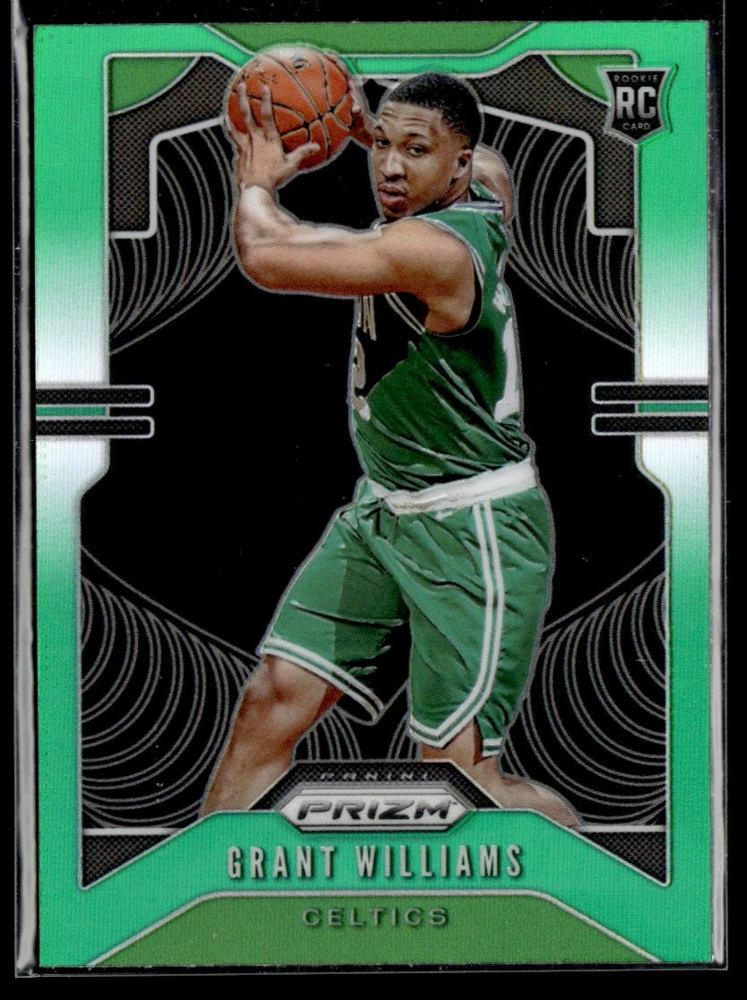 2019-20 Panini Prizm Green Grant Williams RC Boston Celtics #267