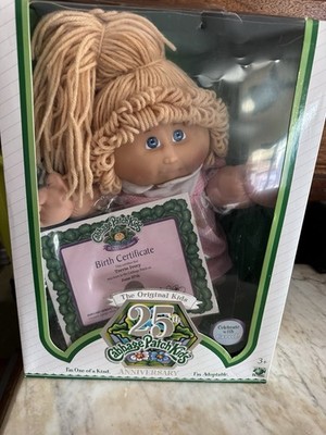 Cabbage Patch Kid Doll 25th Anniversary Limited Edition Terrie Ivory