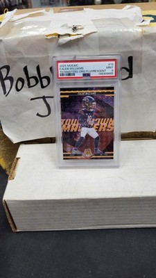 2025 Panini Mosaic - Touchdown Masters Caleb Williams #13 Orange