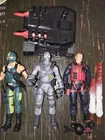 GI Joe Classified 3 Figure Lot! Firefly, Copperhead, Scrap Iron! Complete!