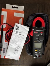 Clamp Multimeter ICM136R , CAT II 1000 V, CAT III 600 V , RS Pro