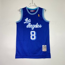 Kobe Bryant 8 Jersey, 1996-97 Season, Retro Blue