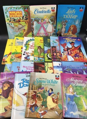 Assorted Collection Disney's Wonderful World of Reading Used Book Bundle Of 21