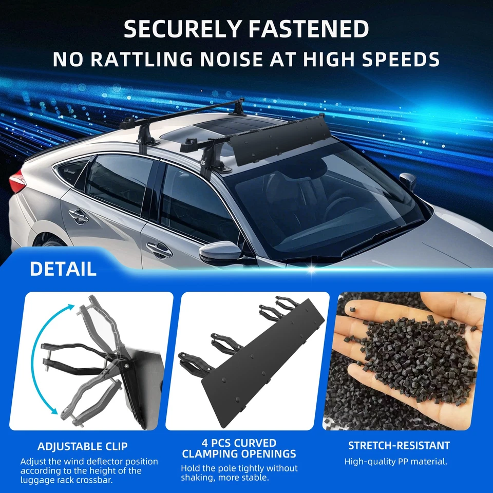 Barras transversales de techo para Dodge Grand Caravan 54" portaequipajes de carga con bloqueo Foto 3 de 4