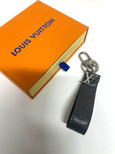 Louis Vuitton Shadow Dragonne Monogram Keychain Gray Bag Charm