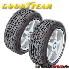 2 Goodyear Eagle Rs-a 2256016 97v Performance Takeoff Tires 
