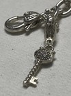 JUDITH RIPKA Sterling KEY TO MY HEART 20" Cable Link Necklace w/ Key Charm — photo 8