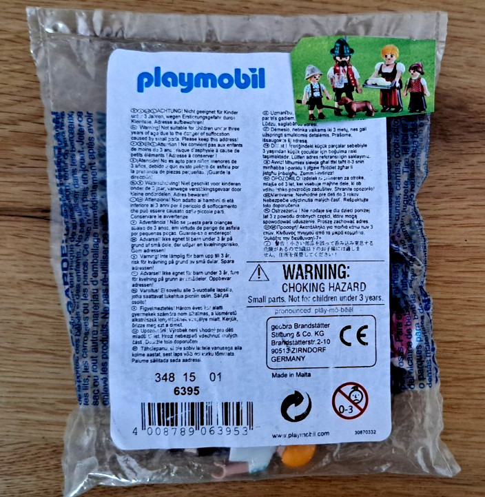 Playmobil Country 6395 Trachtenfamilie (Polybag) - Neu & OVP