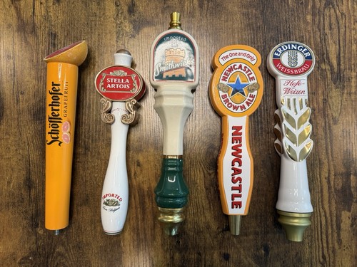 Schöfferhofer Grapefruit, Stella Artois, Smithwick's, Newcastle, Erdinger Beer …