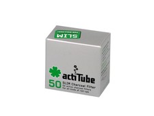 actiTube 50 activated carbon filters for self-turning 1 - Pack, Silver