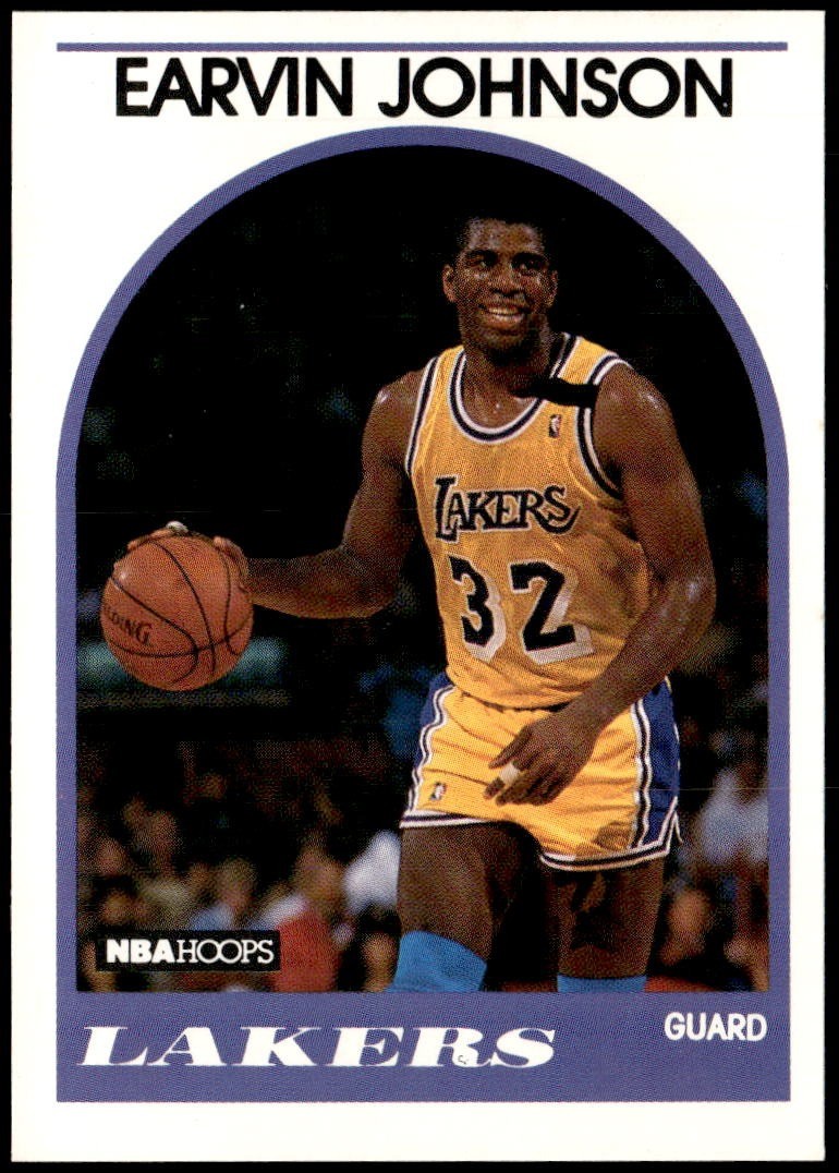 1989-90 Hoops #270 Earvin Johnson F5