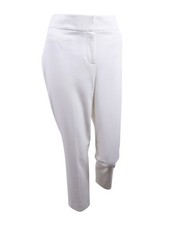 Nine West Women's Cropped Solid Skinny Pants