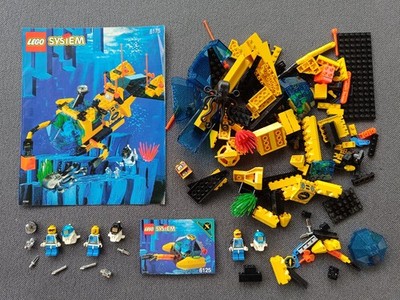 LEGO 6175 Crystal Explorer Sub - Aquanaut DSRV II 6125 Sea Sprint 9 AQUAZONE