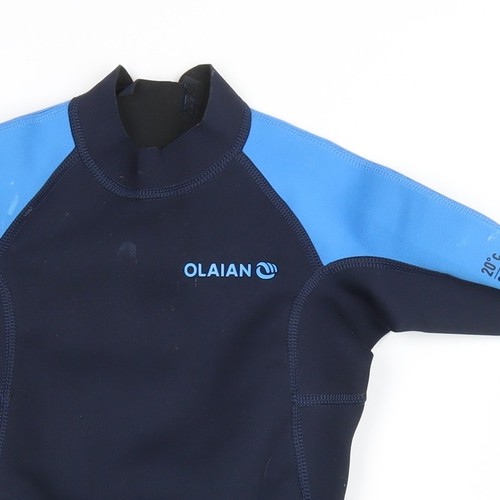 Olaian Boys Blue Wetsuit, 6 Years, Stretchy & Quick Dry - Picture 11 of 12