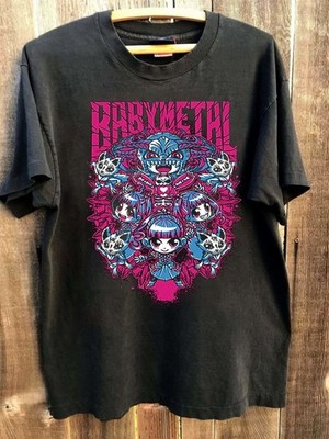 New Hot Babymetal Tour Concert short sleeve black color shirt VK11732