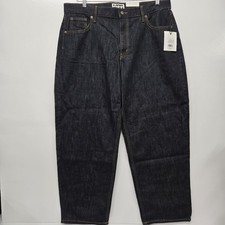 NWT KBB by KAHLANA Women's Blue Jean Mid-Rise Barrel Leg 'The Kahlana Jean'
