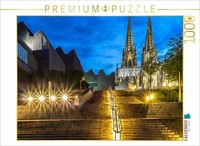 Calvendo Puzzle The Stairs Of Cologne Cathedral. | 1000 Pieces, Finished Size 25