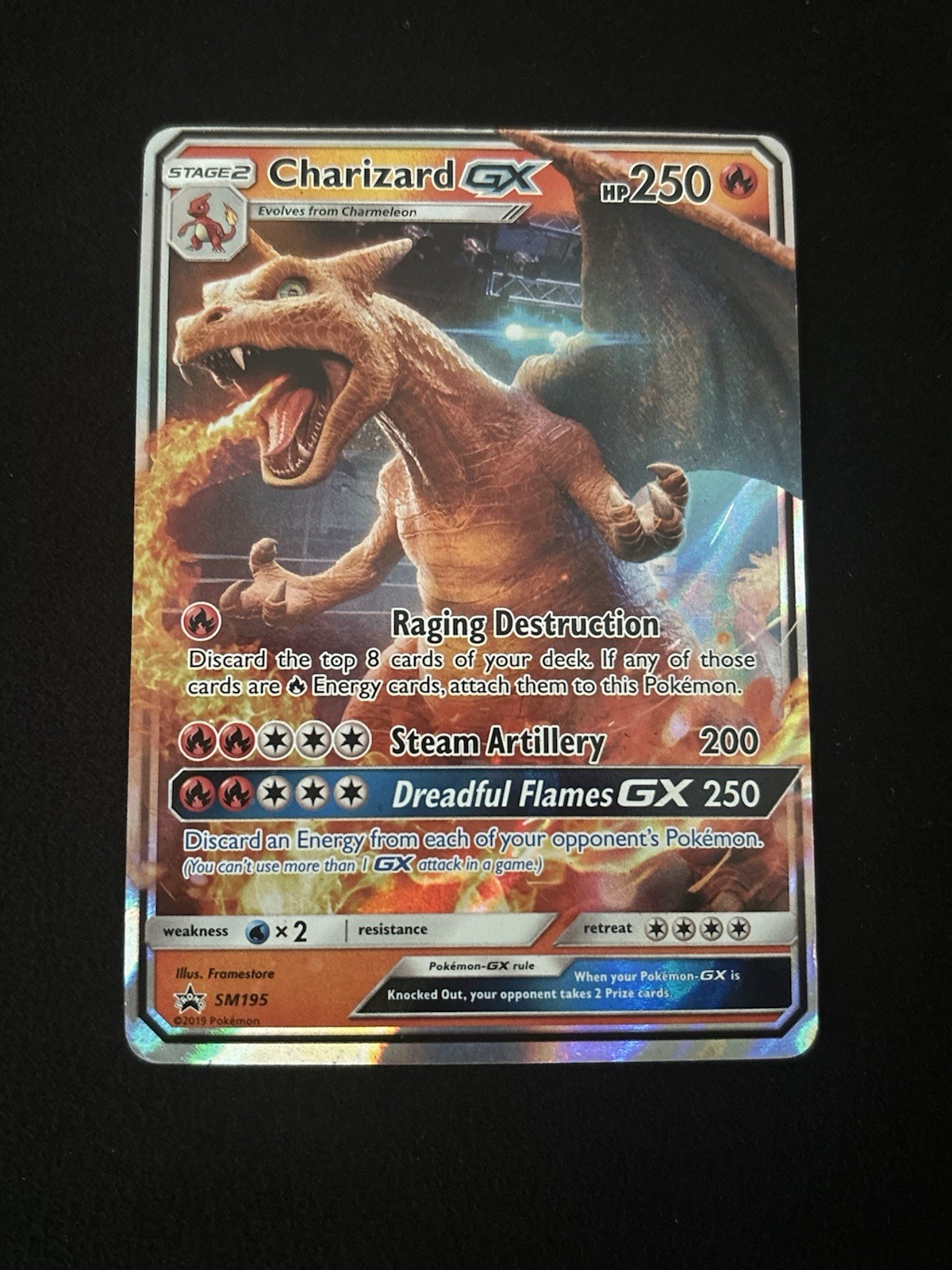 Charizard GX SM195 Sm Holo Pokémon TCG - HP