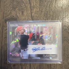 2024 Leaf Vivid Dylan Crews Power Brokers Auto 2/9 🔥Nationals🔥