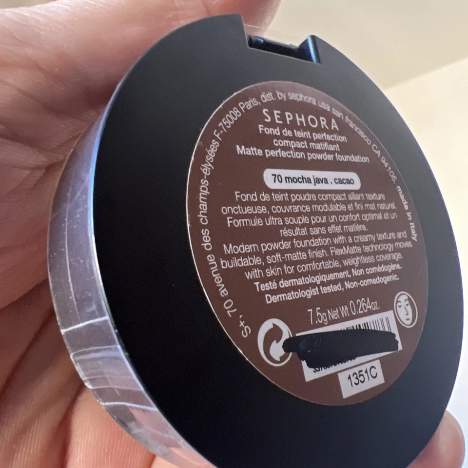 New SEPHORA Matte Perfection Powder Foundation Full Size 7.5g Pick your Shade - Image 3 of 3